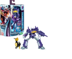 Ken Black Transformers Earthspark Deluxe Class Shockwave Action Figure| Action Figures & Playsets