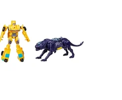 Ken Black Transformers: Rise of the Beasts 2-Pack 12.7cm Bumblebee & Snarlsaber Figure| Action Figures & Playsets