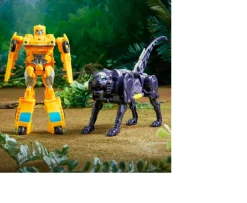 Ken Black Transformers: Rise of the Beasts 2-Pack 12.7cm Bumblebee & Snarlsaber Figure| Action Figures & Playsets