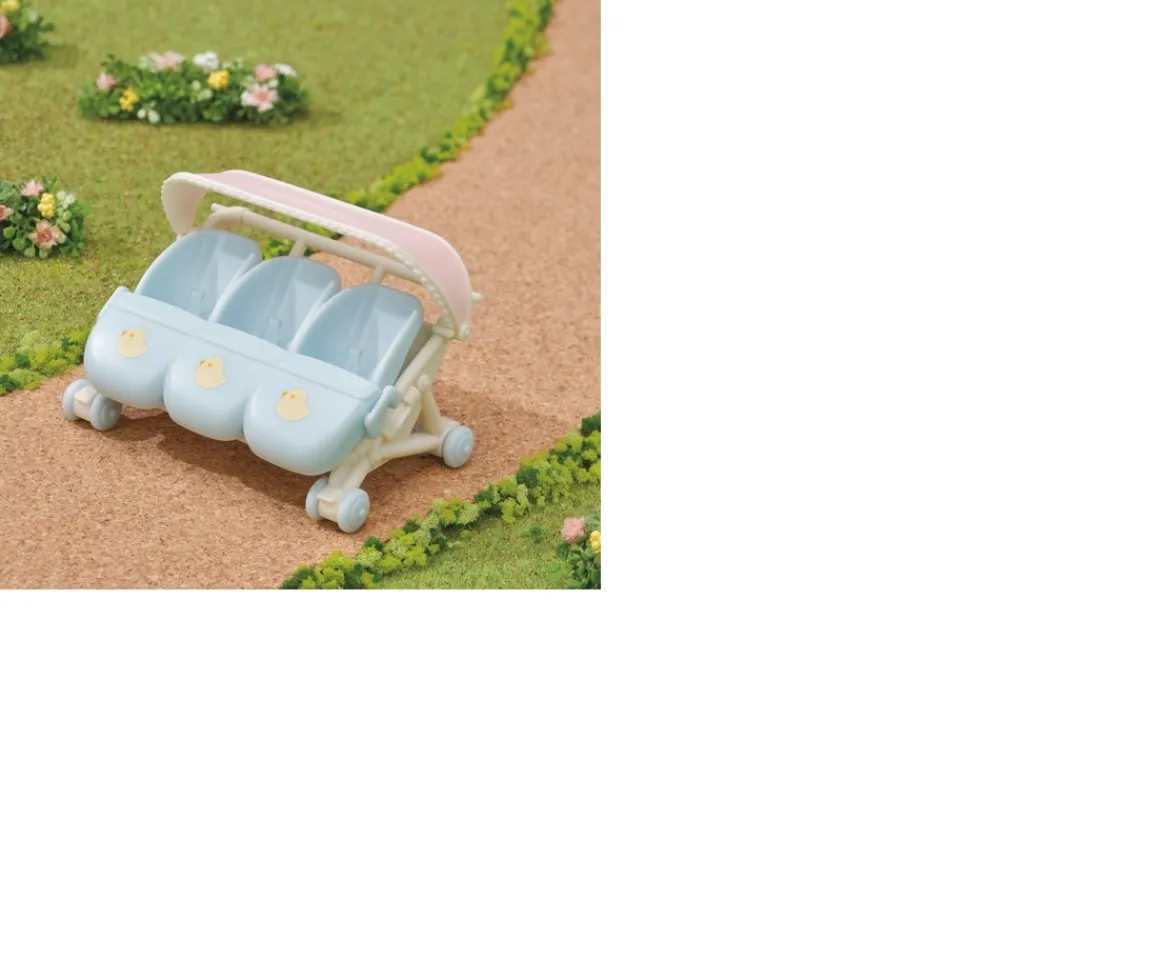 Ken Black Triplets Stroller| Dolls & Dollhouses