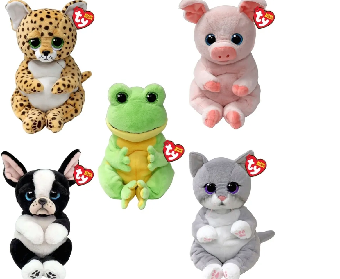 Ken Black Ty 30cm Beanie Bellies Soft Toy Assortment| Soft Toys