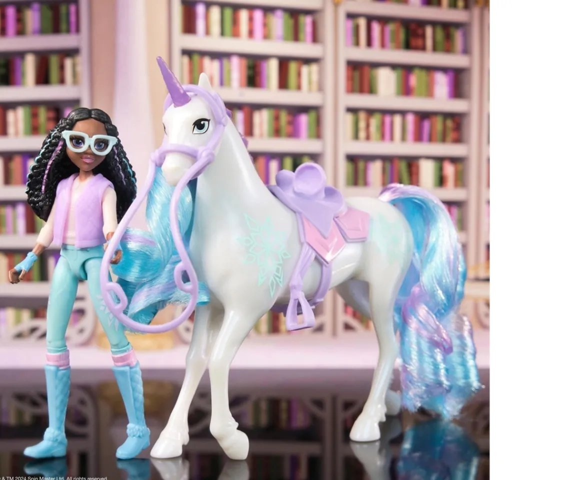 Ken Black Unicorn Academy Layla & Glacier Set| Dolls & Dollhouses