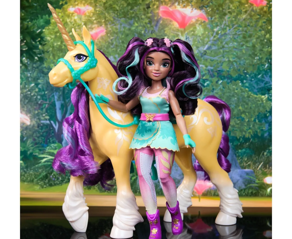 Ken Black Unicorn Academy Leaf Unicorn| Dolls & Dollhouses