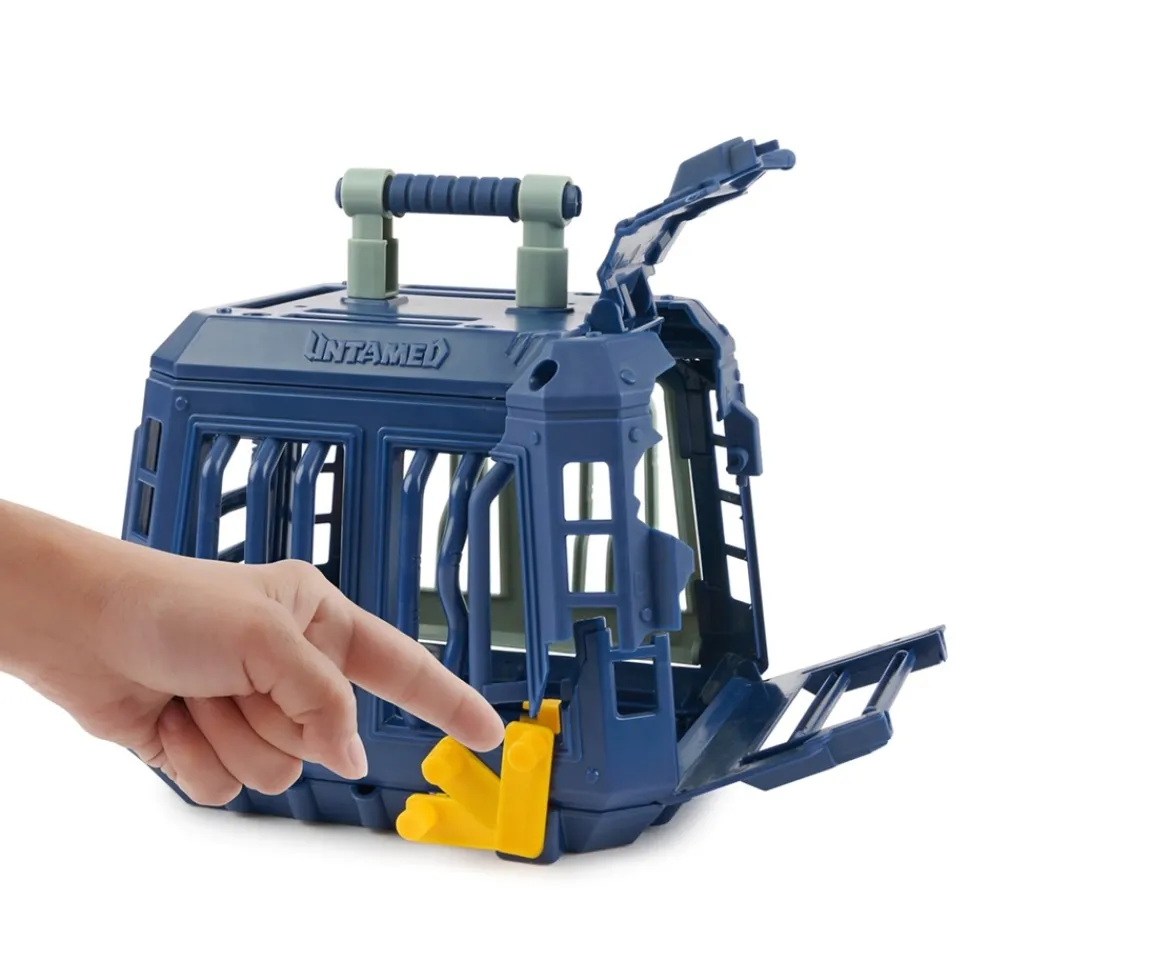 Ken Black Untamed Jailbreak Playset with Interactive T-Rex| Action Figures & Playsets