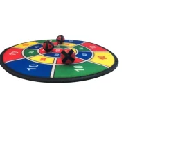 Ken Black Velcro Fabric Safety Dartboard Set| Sports