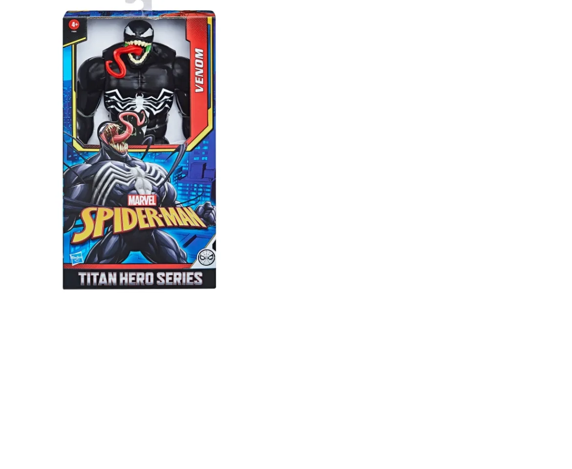 Ken Black Venom Marvel Spider-Man Maximum Venom Titan Hero Action Figure| Action Figures & Playsets