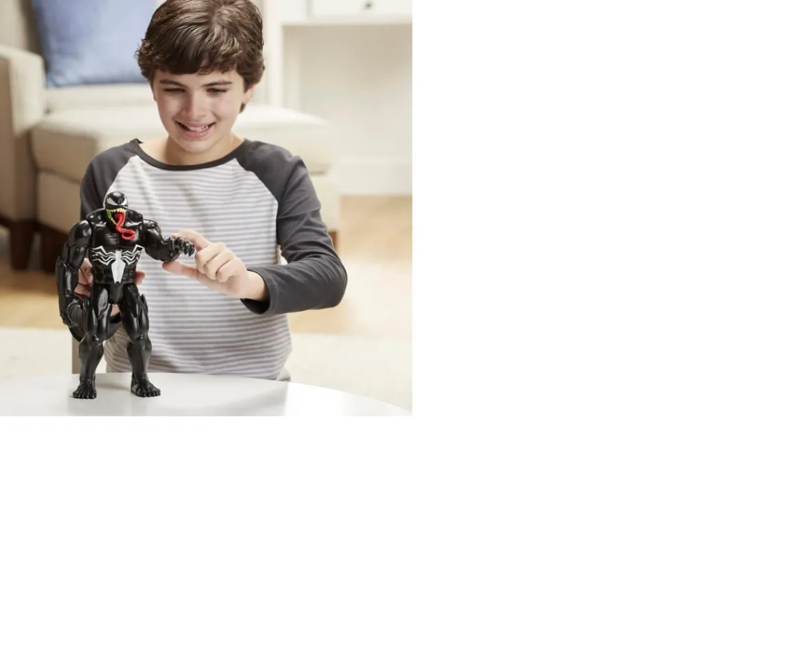 Ken Black Venom Marvel Spider-Man Maximum Venom Titan Hero Action Figure| Action Figures & Playsets