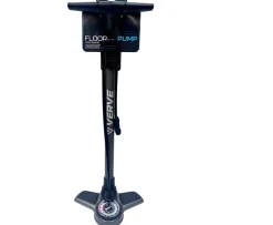 Ken Black Verve Steel Floor Pump with Gauge| Bikes & Bike Accessories