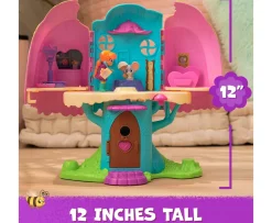 Ken Black Vida the Vet, Vet Clinic, Treehouse Playset with Action figures, Dollhouse Furniture and Accessories| Preschool & Electronic Learning