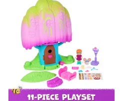 Ken Black Vida the Vet, Vet Clinic, Treehouse Playset with Action figures, Dollhouse Furniture and Accessories| Preschool & Electronic Learning