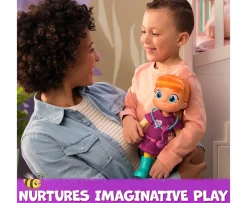 Ken Black Vida the Vet, Vida Toddler Doll, 33-Centimetre-Tall Toy Doll with Rooted Red Hair and Doctor Kit Acc| Preschool & Electronic Learning