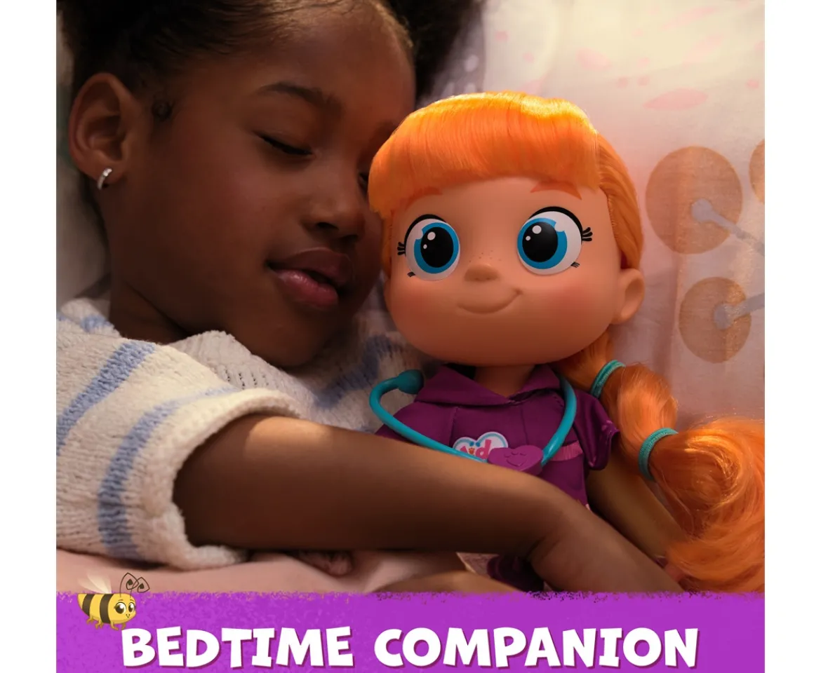 Ken Black Vida the Vet, Vida Toddler Doll, 33-Centimetre-Tall Toy Doll with Rooted Red Hair and Doctor Kit Acc| Preschool & Electronic Learning