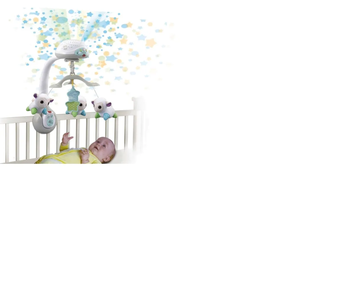 Ken Black VTech Baby Lullaby Lambs Mobile| Nursery Furniture & Bedding