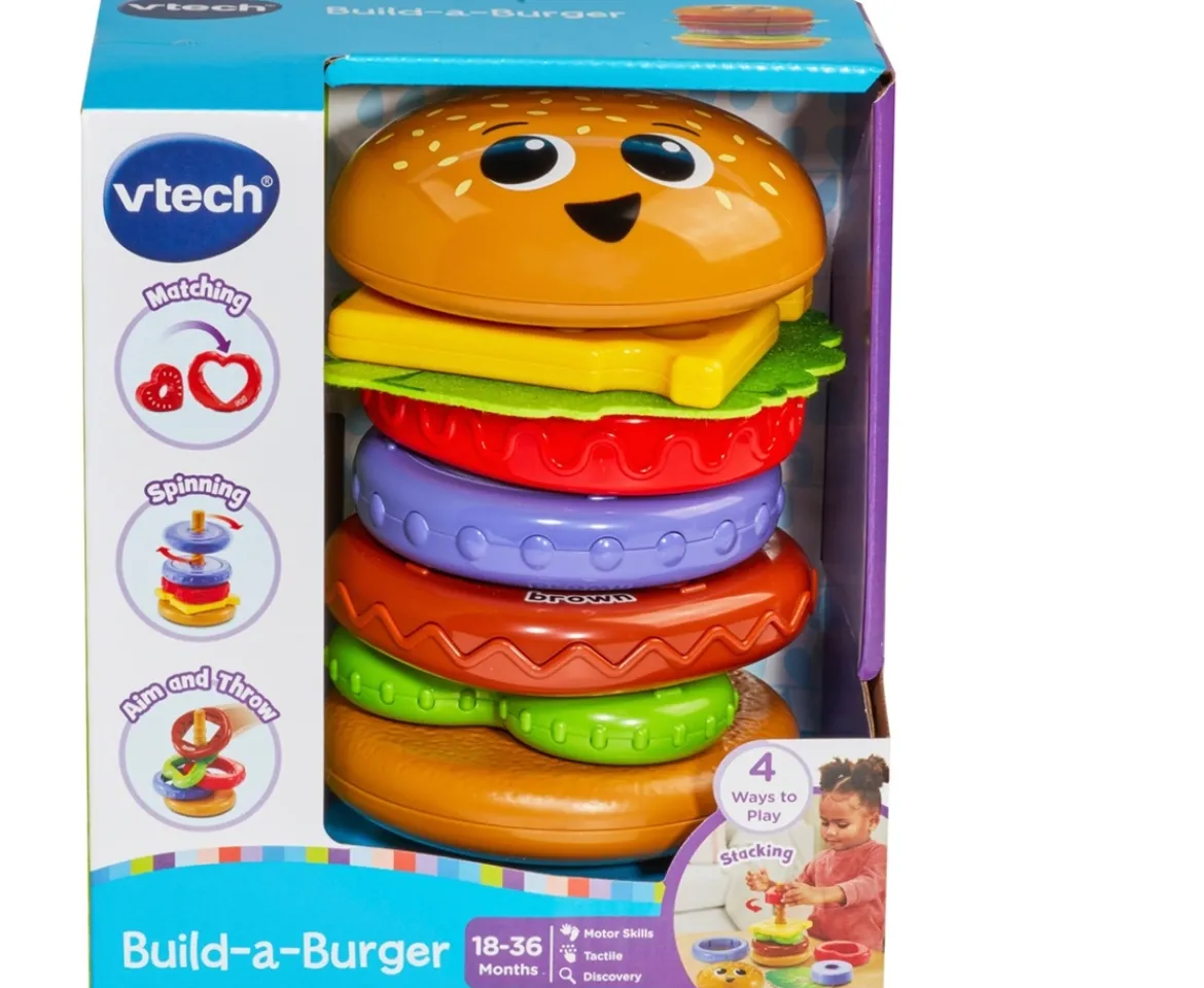 Ken Black VTech Build-a-Burger| Vtech|Preschool & Electronic Learning