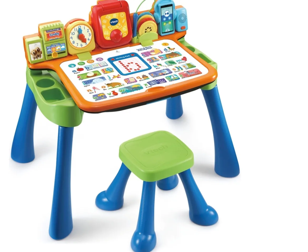 Ken Black Vtech Draw & Learn Activity Desk| Vtech|Preschool & Electronic Learning