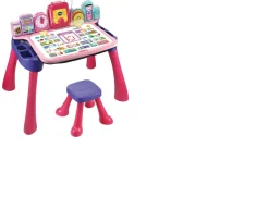 Ken Black Vtech Draw & Learn Activity Desk - Pink| Vtech|Preschool & Electronic Learning