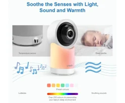 Ken Black VTech RM5766HD 5" Smart Pan & Tilt Monitor| Baby Monitors