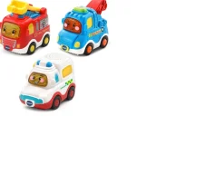 Ken Black VTech Toot-Toot Drivers Toy Emergency Vehicles 3 Pack| Vtech|Preschool & Electronic Learning