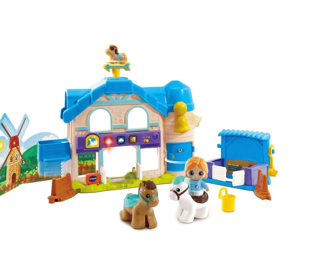 Ken Black VTech Toot-Toot Friends Pony & Friends Stable| Vtech|Preschool & Electronic Learning