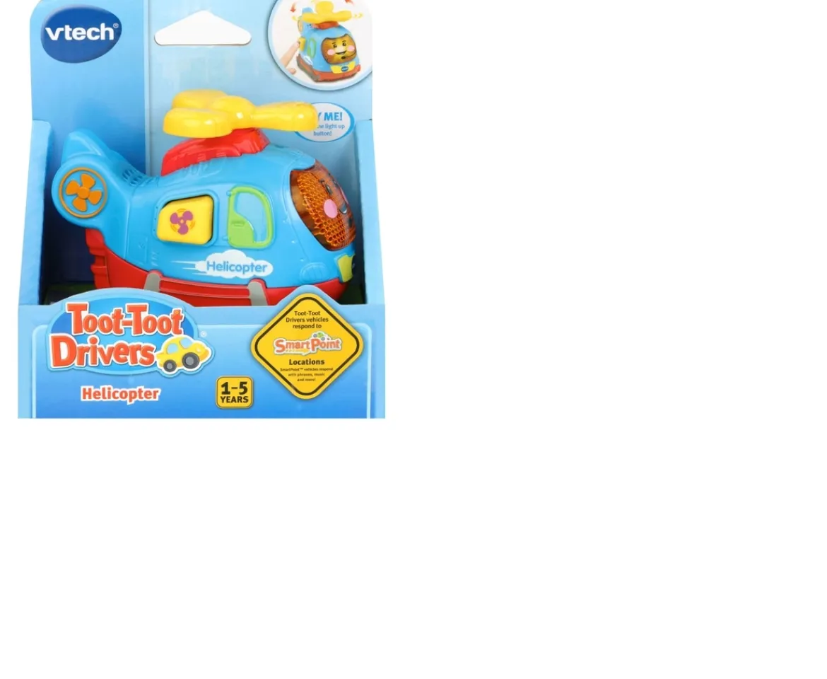 Ken Black VTech Toot-Toot Push and Spin Helicopter| Vtech|Preschool & Electronic Learning