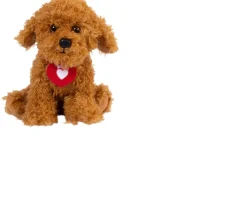 Ken Black Waffle the Wonder Dog Soft Toy with Sounds| Soft Toys|Preschool & Electronic Learning