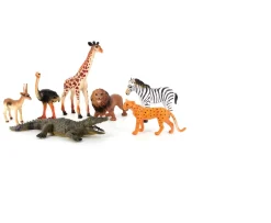 Ken Black Wild Animal Figures 7 Pack| Farm Model Vehicles & Playsets