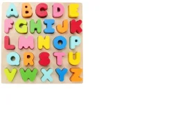 Ken Black Wooden Alphabet Puzzle| Wooden Toys|Preschool & Electronic Learning
