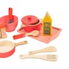 Ken Black Wooden Cookware Playset| Imaginative Play