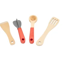 Ken Black Wooden Cookware Playset| Imaginative Play