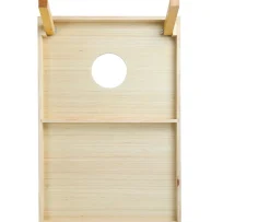 Ken Black Wooden Cornhole Board with Bean Bags| Garden Games