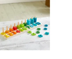 Ken Black Wooden Counting Stacking Set| Preschool & Electronic Learning
