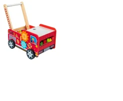 Ken Black Wooden Fire Station Wagon| Wooden Toys|Preschool & Electronic Learning