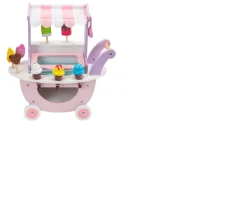 Ken Black Wooden Ice Cream Trolley| Imaginative Play|Preschool & Electronic Learning
