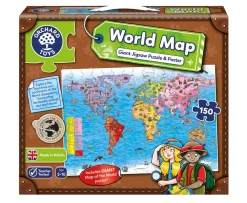 Ken Black World Map Giant Puzzle| Orchard Toys|Puzzles