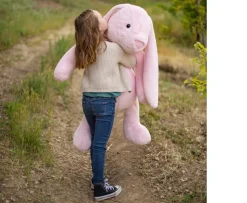 Ken Black World's Softest Plush 122cm Jumbo Pink Bunny| Soft Toys