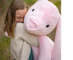 Ken Black World's Softest Plush 122cm Jumbo Pink Bunny| Soft Toys