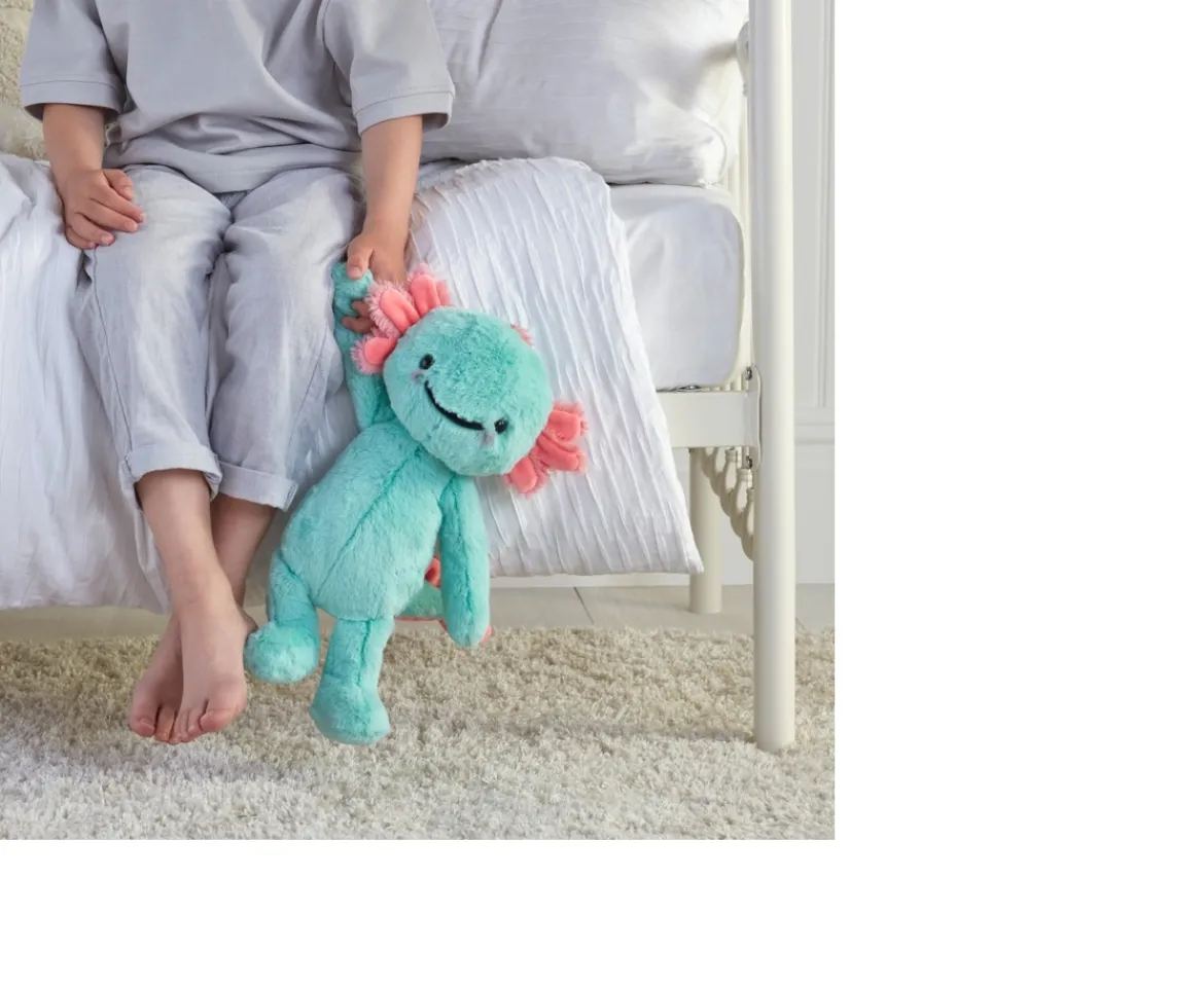 Ken Black World's Softest Plush 40cm Teal Axolotl| Soft Toys