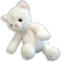 Ken Black World's Softest Plush 25cm White Kitten| Soft Toys