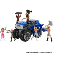Ken Black WWE Wrekkin' Slam Crusher Monster Truck| Building & Vehicle Toys|Action Figures & Playsets