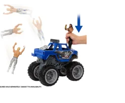 Ken Black WWE Wrekkin' Slam Crusher Monster Truck| Building & Vehicle Toys|Action Figures & Playsets
