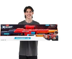 Ken Black XSHOT Excel Ranger X8 Blaster by ZURU| Action Figures & Playsets