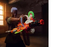 Ken Black XSHOT Insanity Horrorfire Doomsday Blaster 16 Darts by Zuru| Action Figures & Playsets