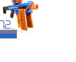 Ken Black XSHOT Insanity Motorised Clip Mania Blaster 72 Darts by Zuru| Building & Vehicle Toys