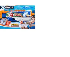 Ken Black X-Shot Water Fast-Fill Skins Sonic The Hedgehog Hyperload Water Blaster| Garden Games|Action Figures & Playsets