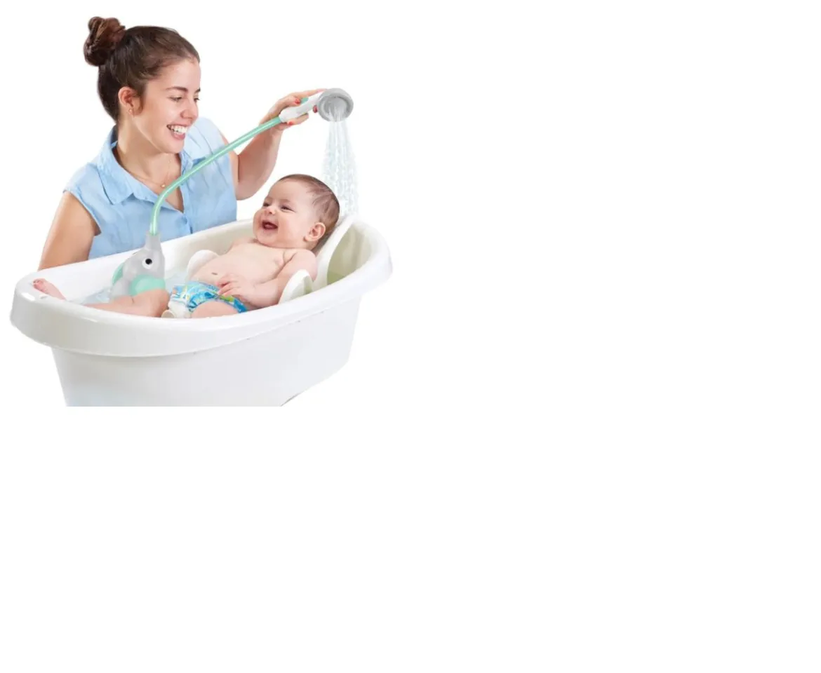 Ken Black Yookidoo Elephant Baby Shower Toy– Turquoise| Bath & Changing