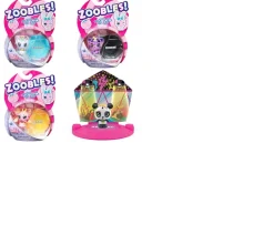 Ken Black Zoobles, Kosmic Kitty Transforming Collectible Figure and Happitat Accessory| Dolls & Dollhouses