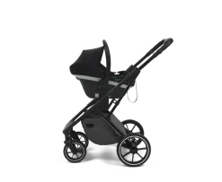 Ken Black Zummi Cosmo Travel System – 3-in-1 Bundle with Seat Unit, Carry Cot & R129 Car Seat| Car Seats & Travel Systems